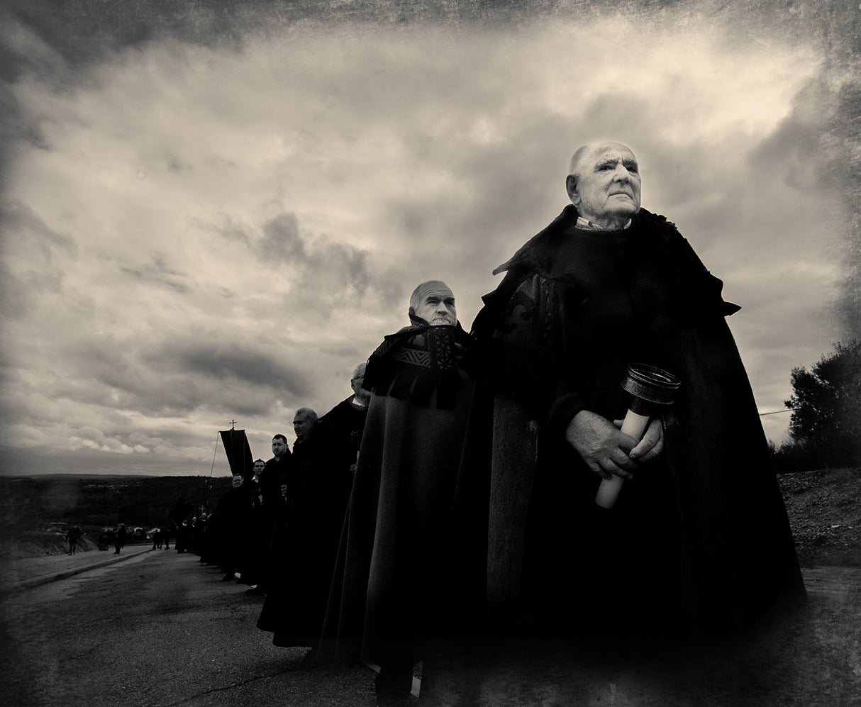 Semana Santa Zamorana Poster och Canvastavla