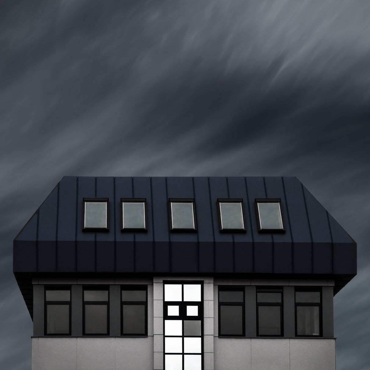 the blue roof Poster och Canvastavla