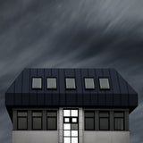 the blue roof Poster och Canvastavla