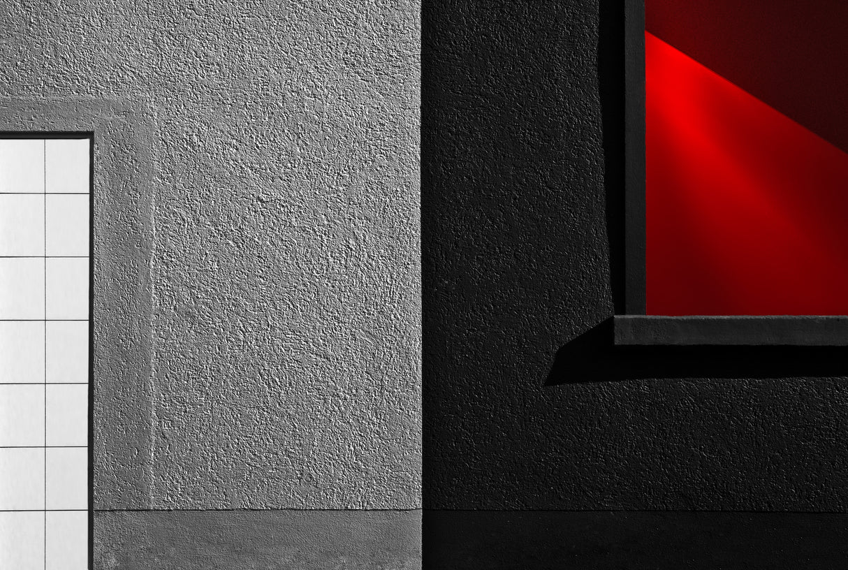 vitrina red black Poster och Canvastavla