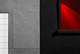 vitrina red black Poster och Canvastavla
