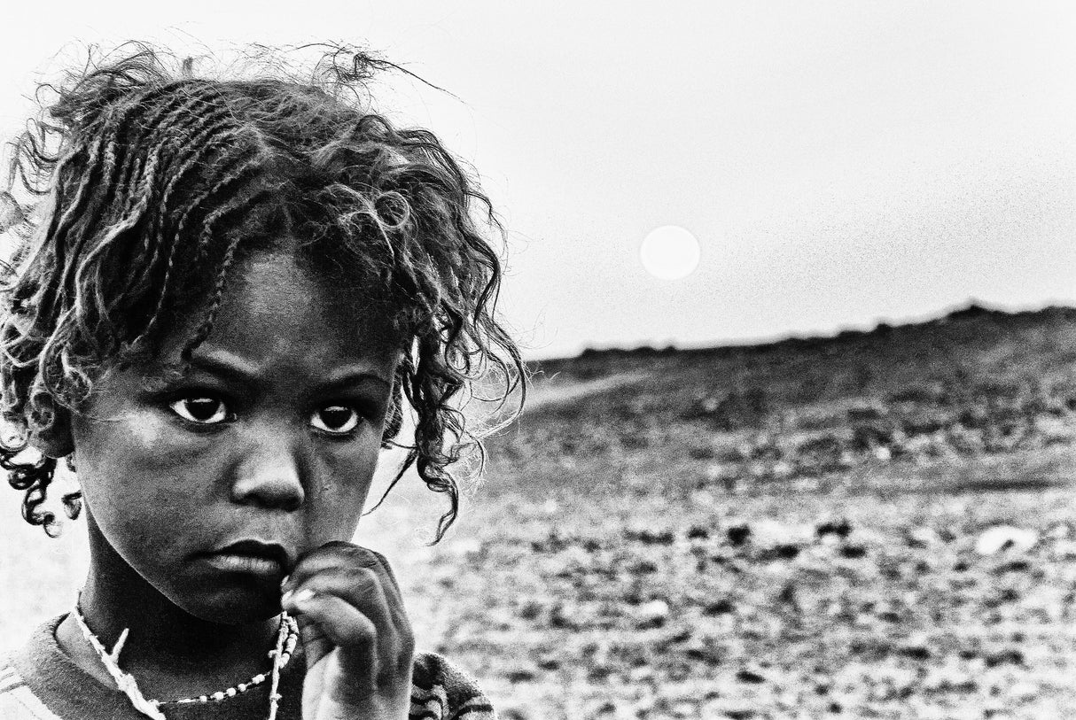 in the dessert of Danakil Poster och Canvastavla