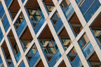 Blue balconies Poster och Canvastavla