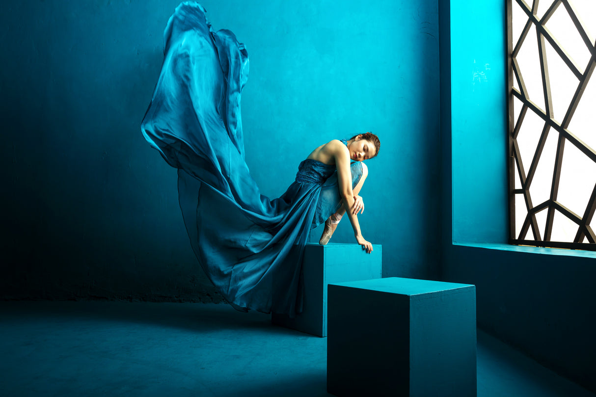 Feel Blue Poster och Canvastavla