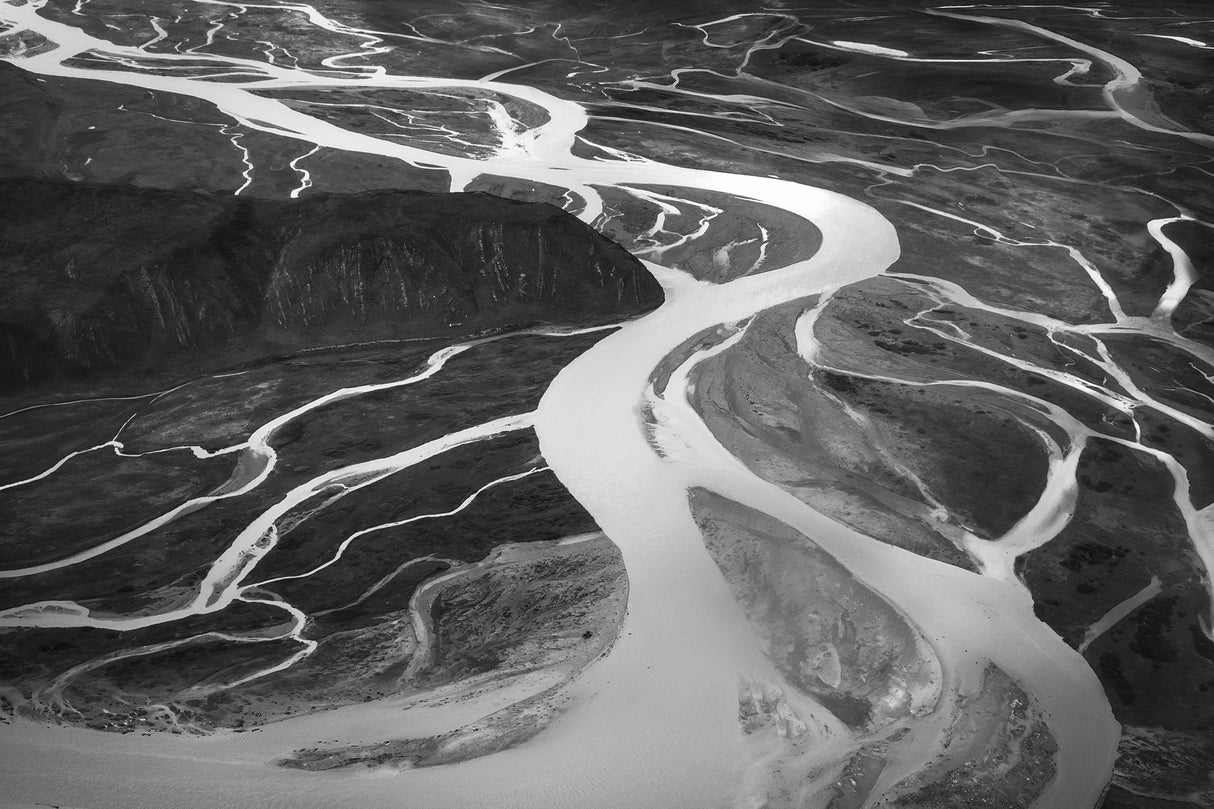 A hundred rivers into the river Poster och Canvastavla
