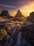 Chasing waves Poster och Canvastavla