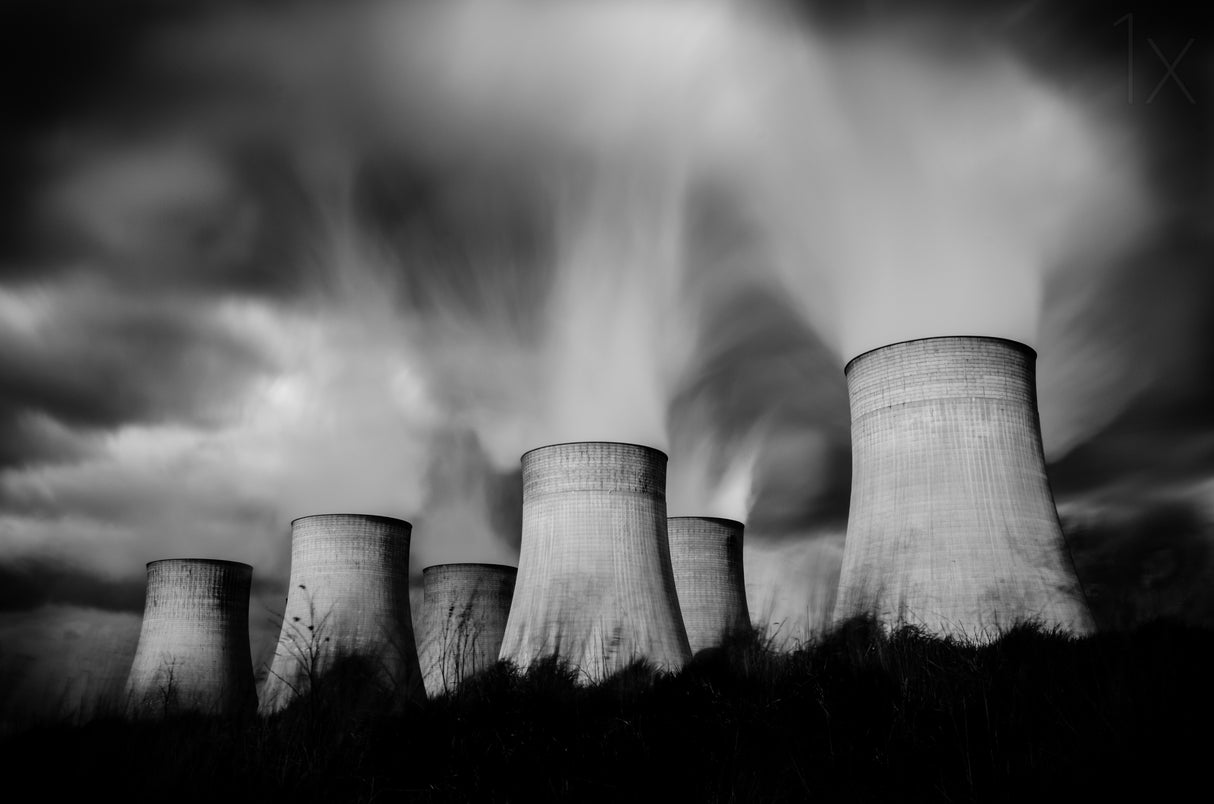 Ratcliffe Power Station Poster och Canvastavla
