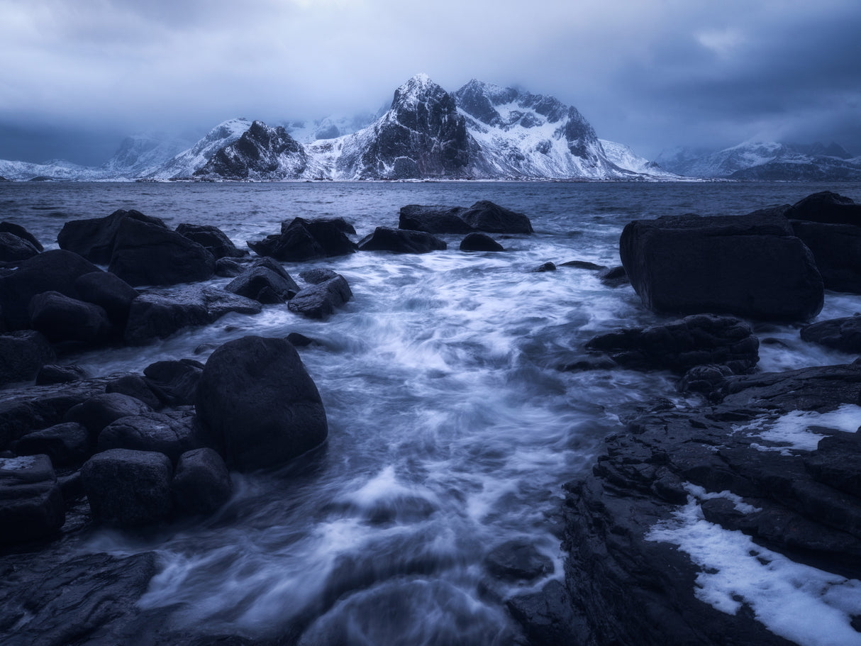 The Coast of Vareid Poster och Canvastavla