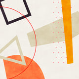 Mid Bauhaus Geometry 6 Poster och Canvastavla
