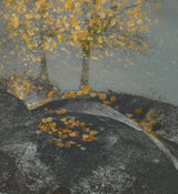 Falling leaves Poster och Canvastavla
