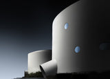 Smooth oil tank——building Poster och Canvastavla