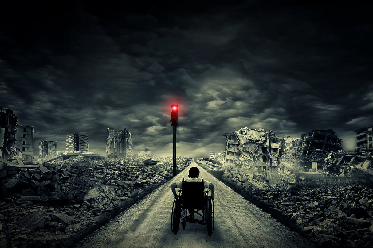 HOPE STOP Poster och Canvastavla