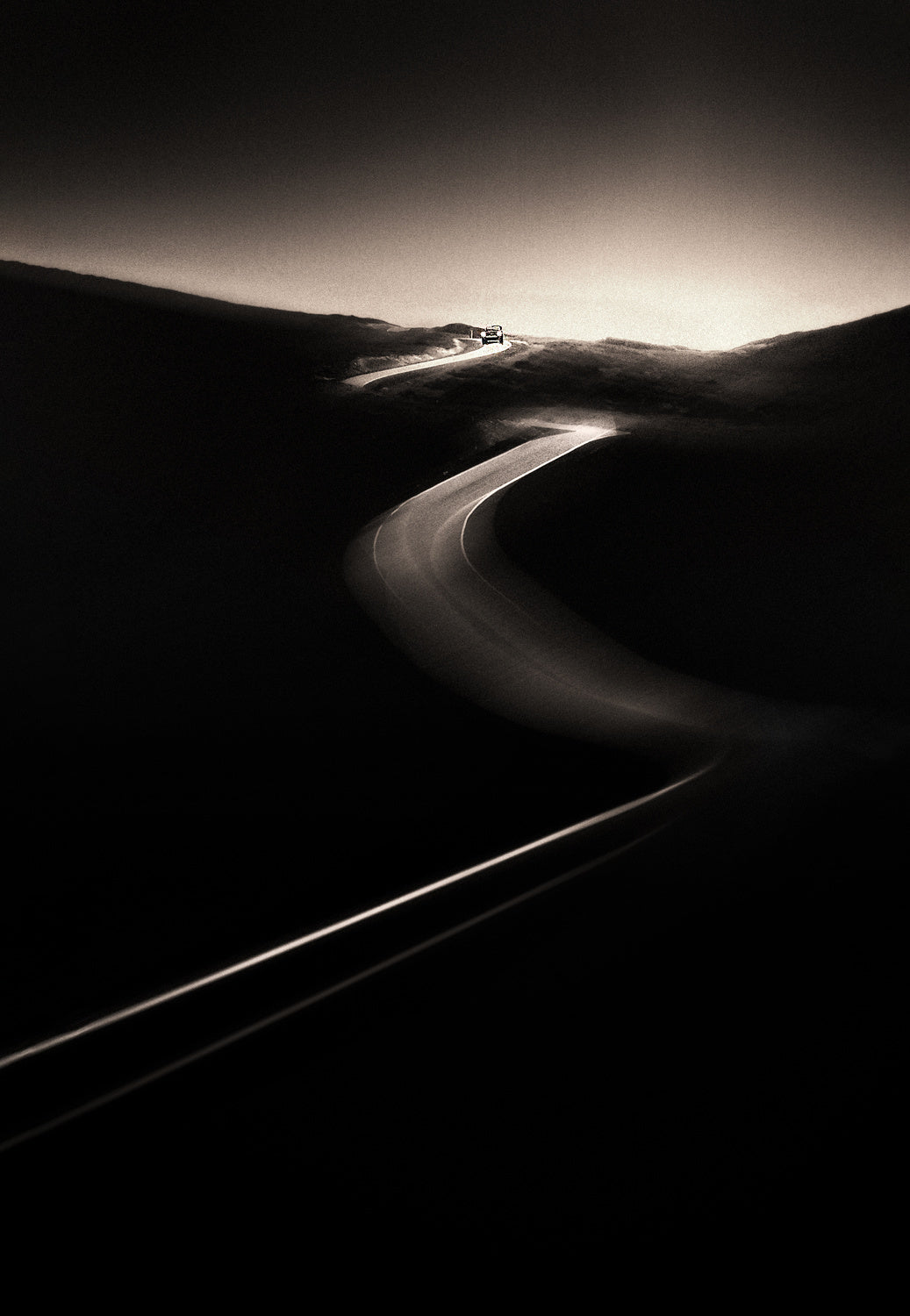 Down the road Poster och Canvastavla