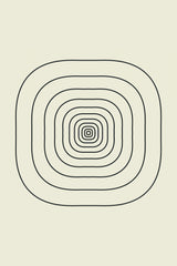 Geometric Vibes #1 Poster och Canvastavla