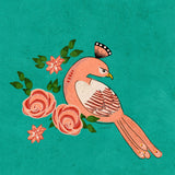 Pigeons In Pakistan  Erum Khalili.png Poster och Canvastavla