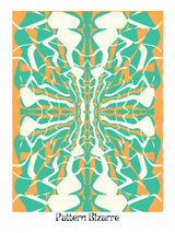 Pattern Bizarre Fluid Psychedelic Poster och Canvastavla