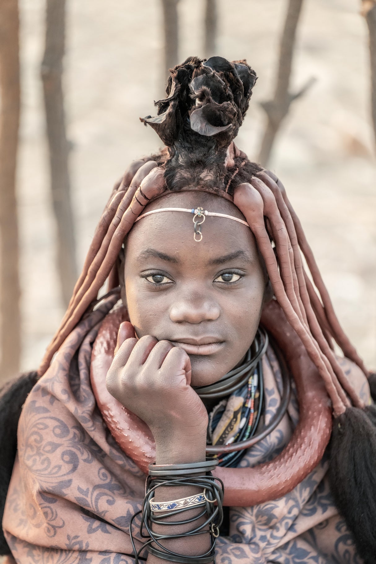 Karavi of the OvaHimba Poster och Canvastavla