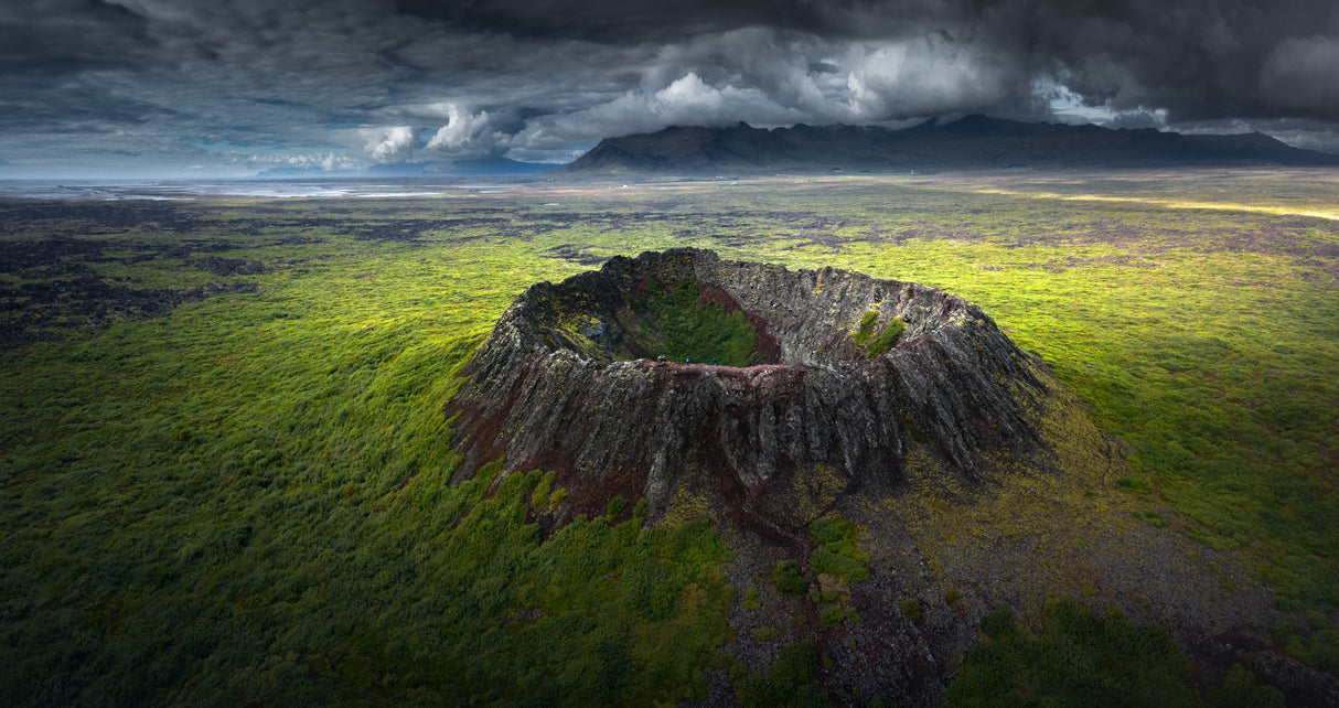The Volcano Poster och Canvastavla