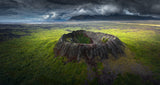 The Volcano Poster och Canvastavla