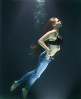 underwater artistic portrait shooting Poster och Canvastavla