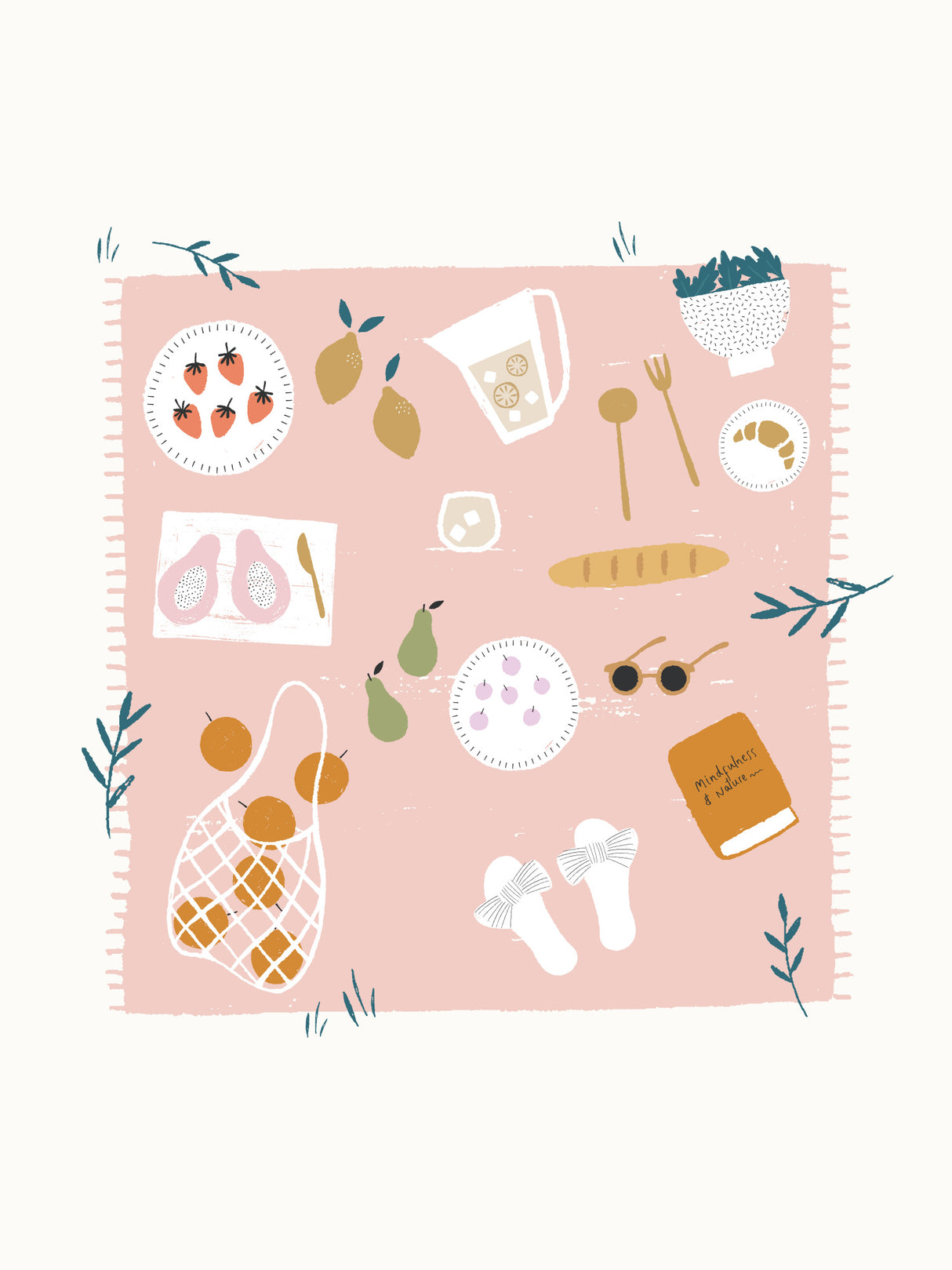 Garden & Chill Poster och Canvastavla