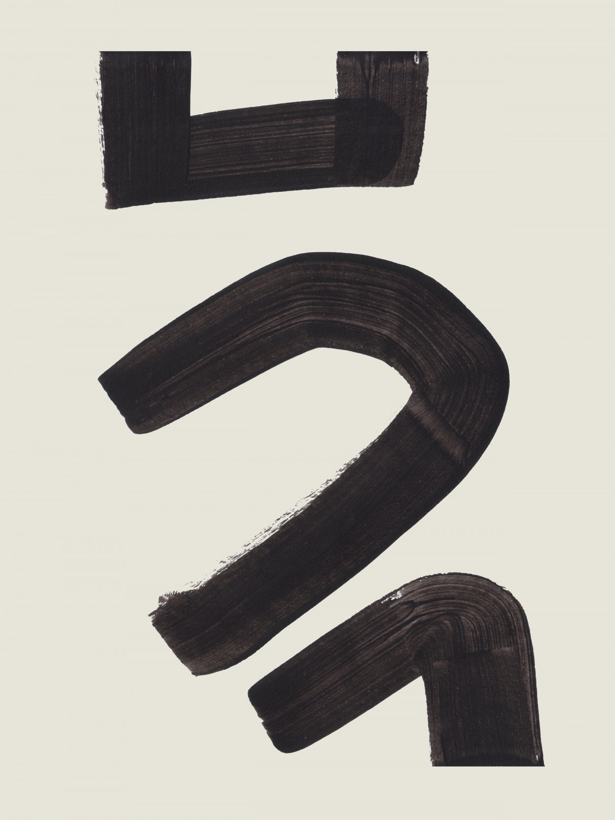 Ink Motif 17 Poster och Canvastavla