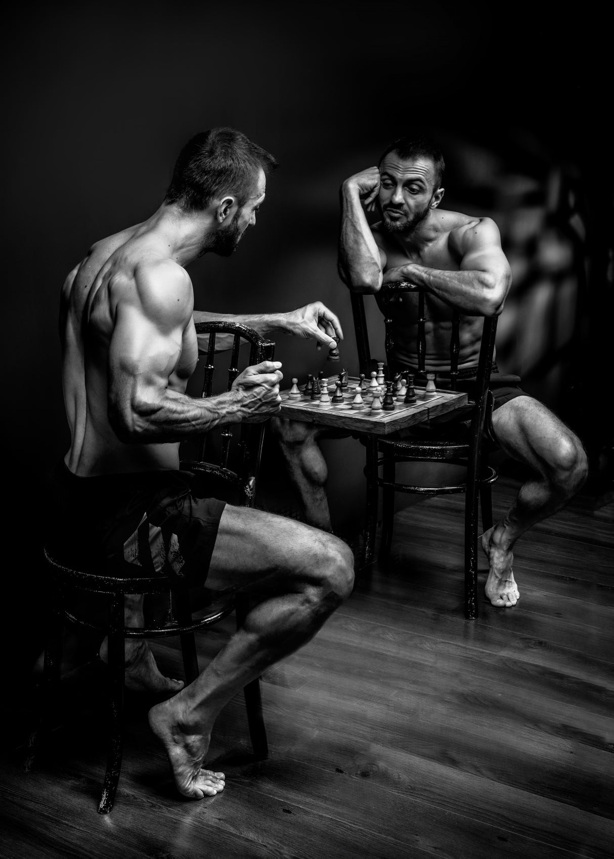 With my best opponent Poster och Canvastavla