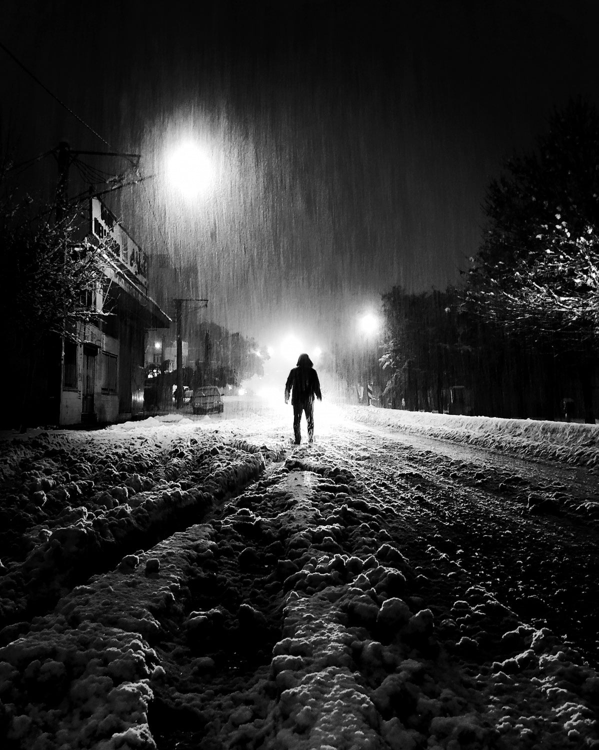 That Snowy night Poster och Canvastavla