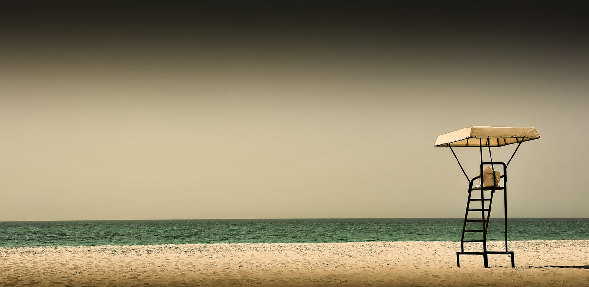 lifeguard tower Poster och Canvastavla