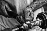 Le Tourneur sur bois " Wood Turning" Poster och Canvastavla