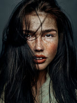Freckles beauty [Romi O] Poster och Canvastavla