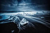 Blue Jokulsarlon Poster och Canvastavla