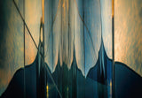 Curved glass reflection Poster och Canvastavla