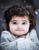 Winter Portrait Poster och Canvastavla