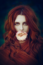 When words escape, flowers speak Poster och Canvastavla