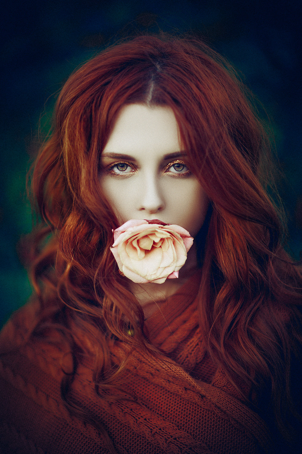 When words escape, flowers speak Poster och Canvastavla