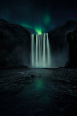 Green night Poster och Canvastavla