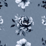 Denim Floral 2 4 Poster och Canvastavla