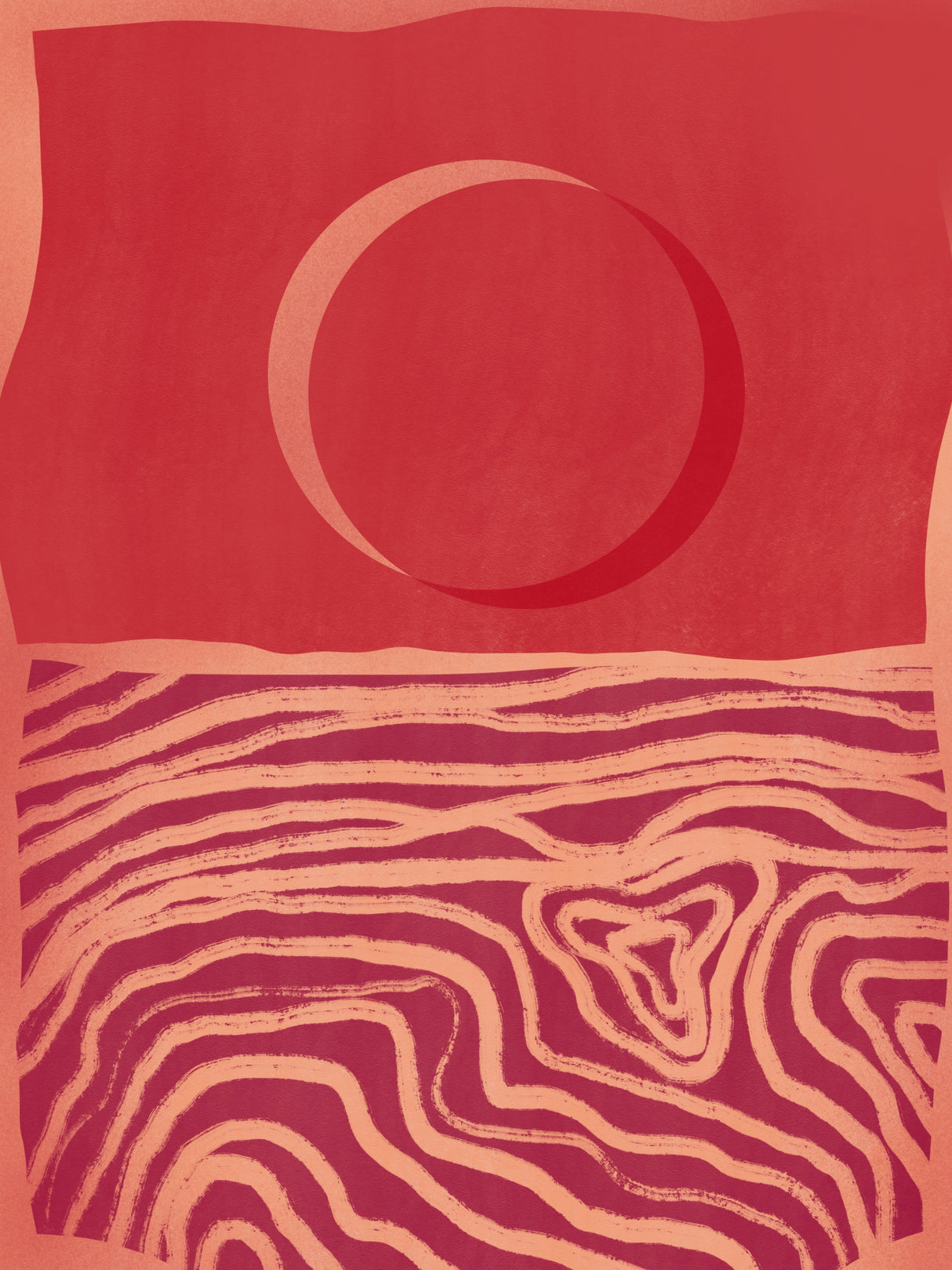 Sun Overlay Poster och Canvastavla