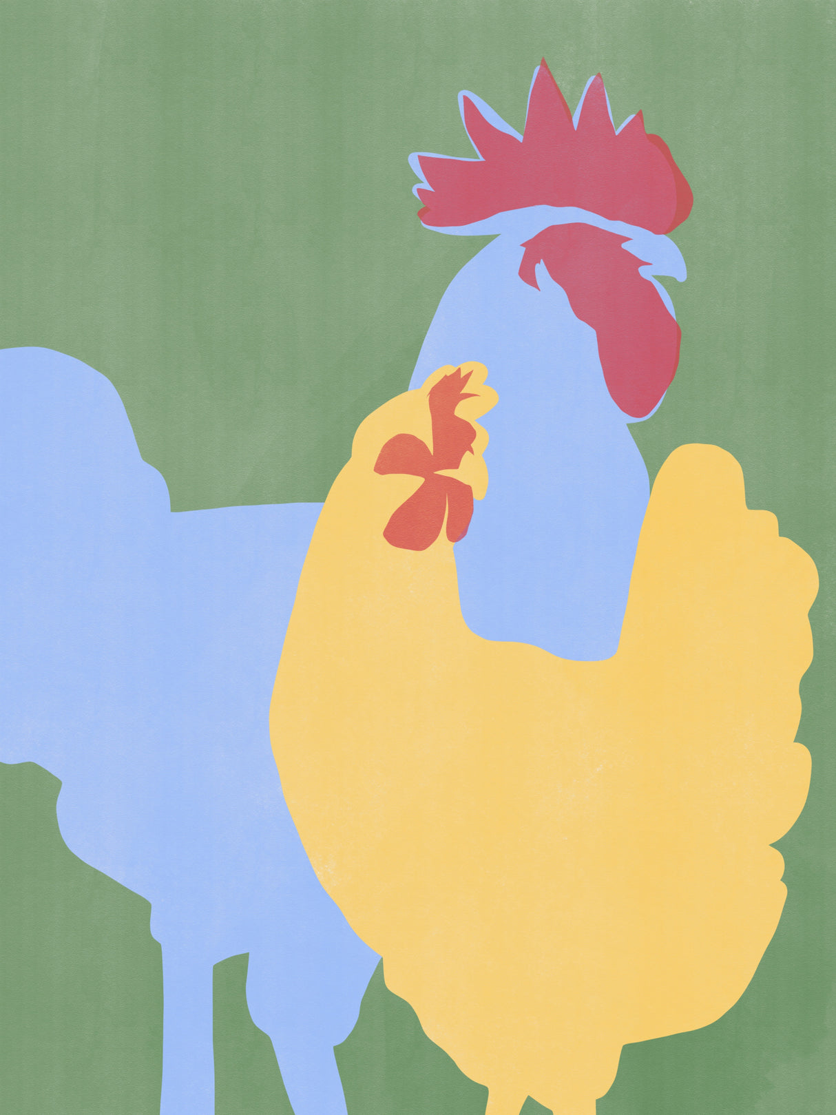 Farm Chicken Poster och Canvastavla