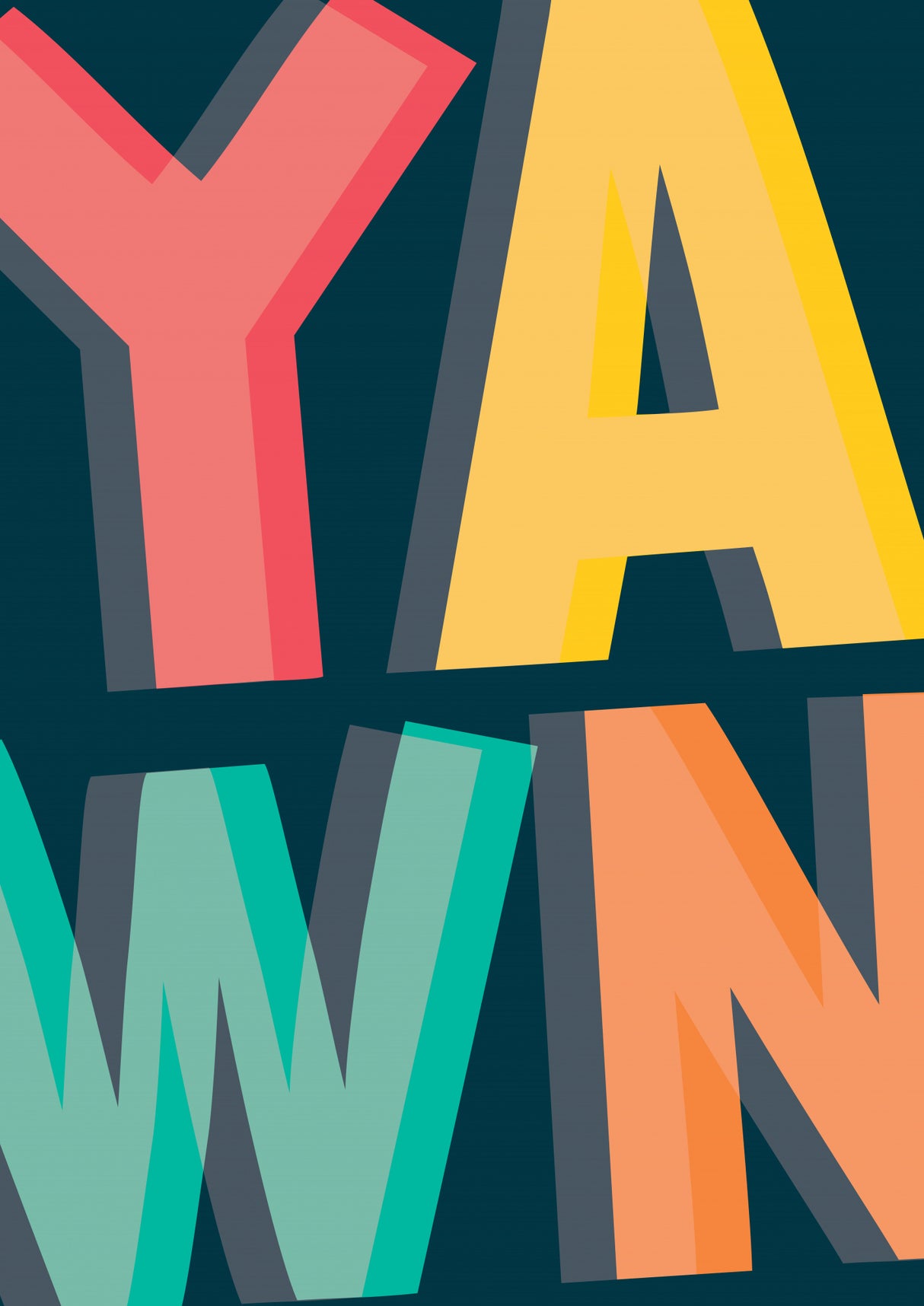 Yawn Poster och Canvastavla