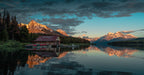 Maligne Like sunset 2 Poster och Canvastavla