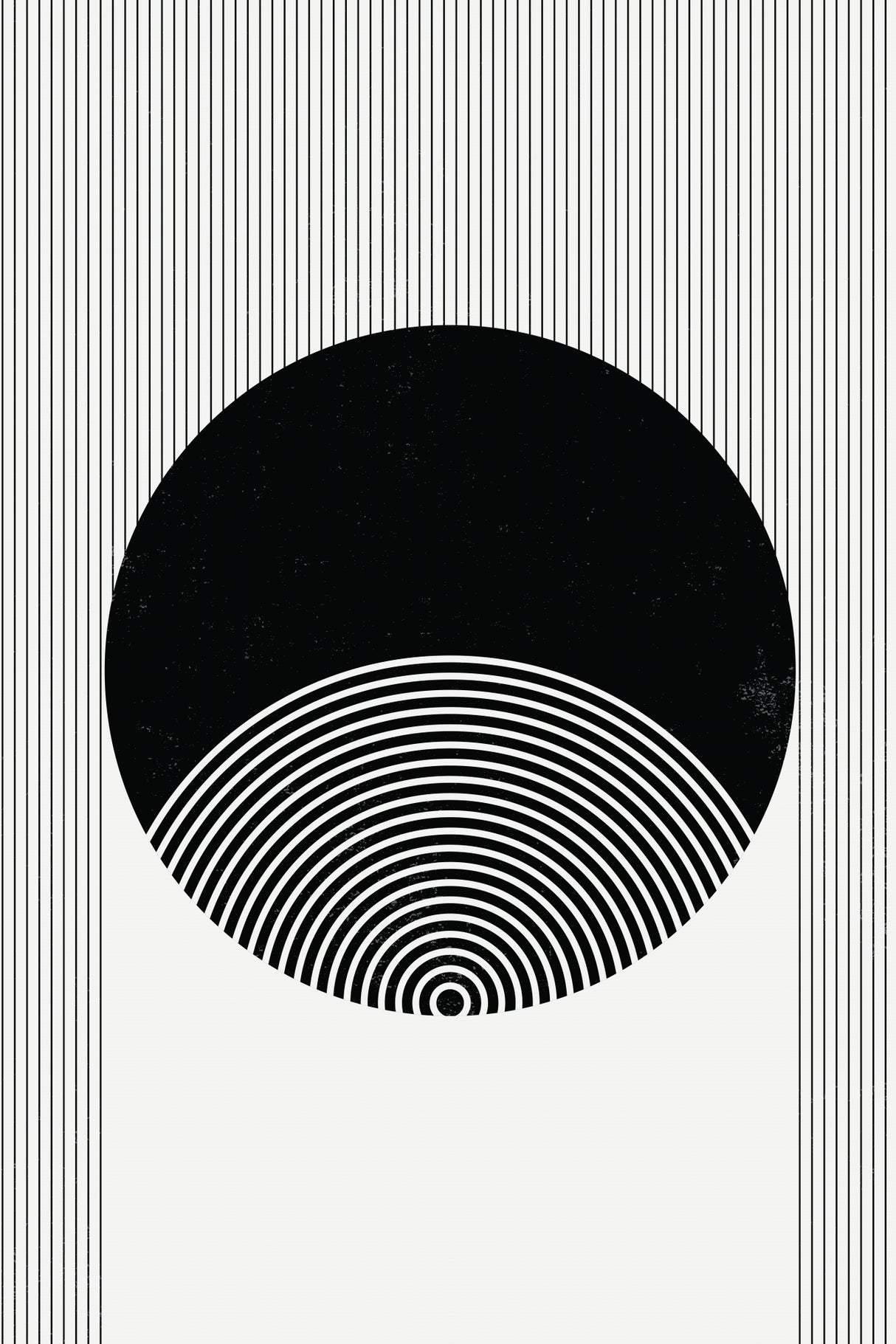 Minimal Geometric #3 Poster och Canvastavla