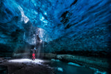 Ice cave Poster och Canvastavla