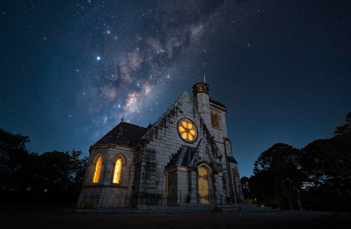 The Night in the Church Poster och Canvastavla