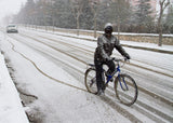 snow bike Poster och Canvastavla