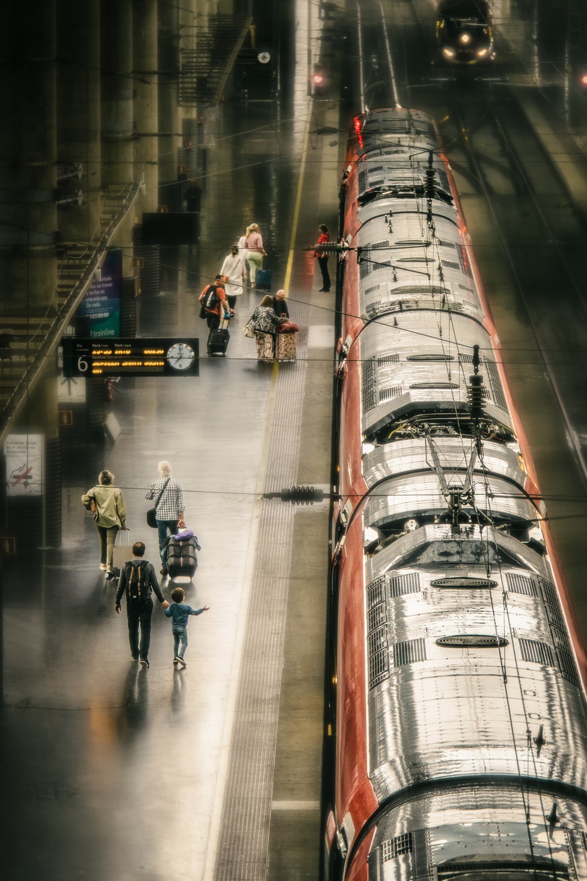 Atocha,19h Poster och Canvastavla