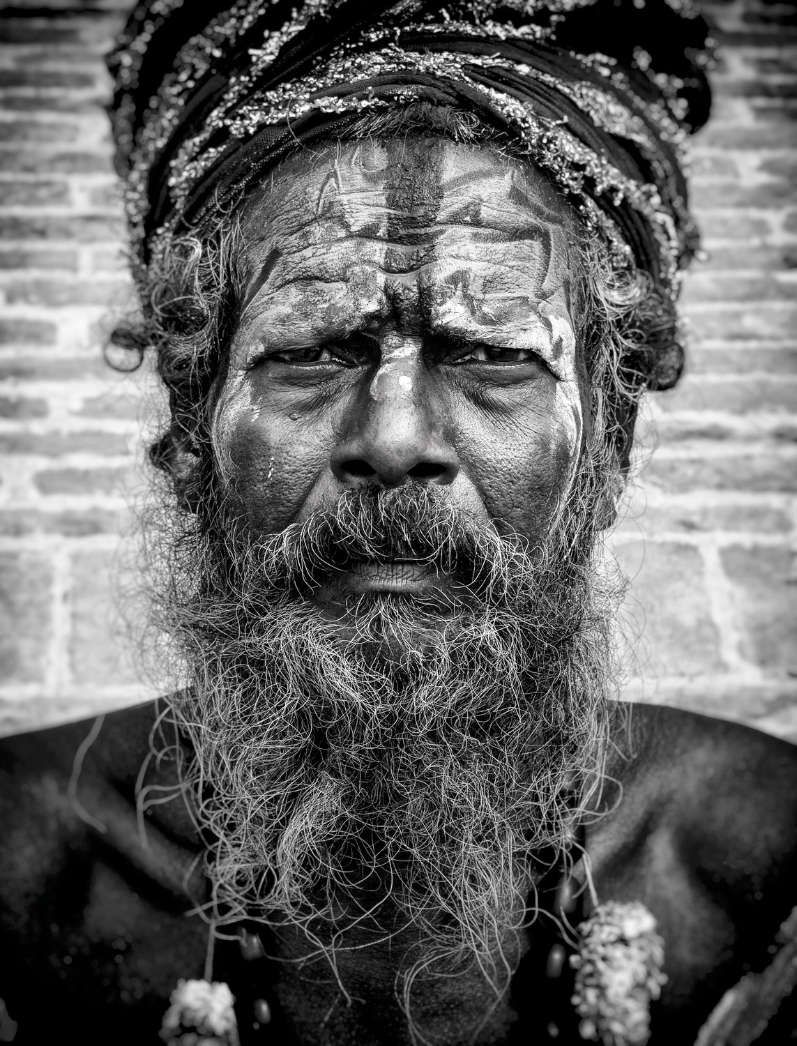 sadhu_DSC9091 (b&amp;w) Poster och Canvastavla