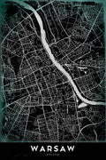 WARSAW Poster och Canvastavla