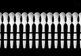 Spoons Abstract: Fence Poster och Canvastavla